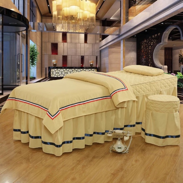 Bộ Chăn Ga SPa Đủ Màu (sỉ lẻ Oder taobao,1688,)