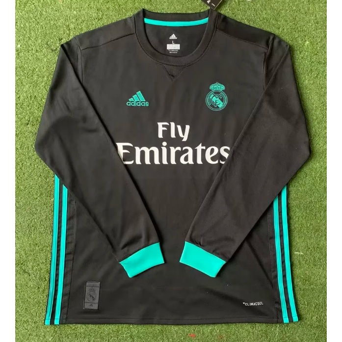 Áo Bóng Đá Ngắn Tay Phong Cách Retro Real Madrid 2017