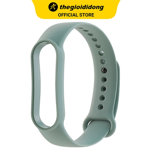 Dây nhựa TPU MVW cho Miband 5 Xanh M001-03-05