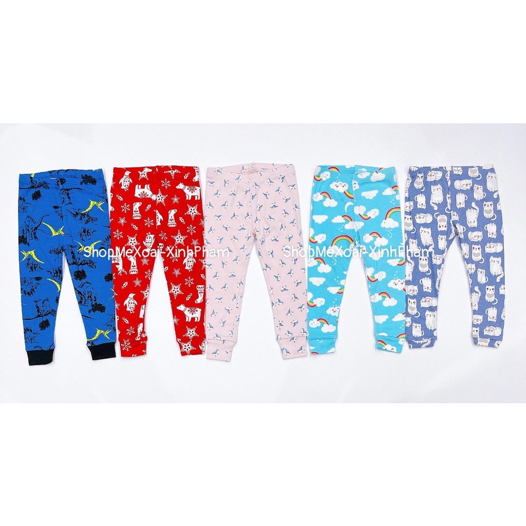 Quần dài Carter size 18M, Cotton cho bé gái/bé trai xuất dư xịn 9-11kg