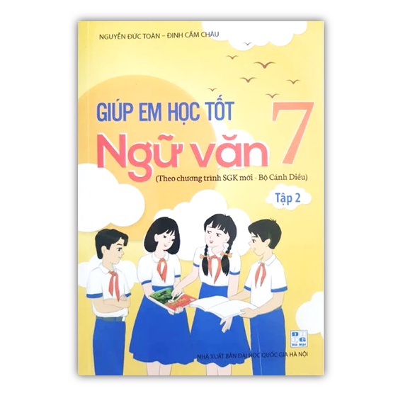 Sách - Combo Giúp em học tốt Ngữ Văn 7 - tập 1 + 2 (Theo SGK Mới - Bộ Cánh Diều)