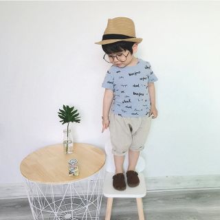 Áo thun chữ zara bé trai