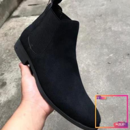 Giày boot NAM❤️FREESHIP❤️Giày Chelsea boot da lộn full HỘP, bảo hành 6 tháng, HÀNG CAO CẤP -o97  -V1