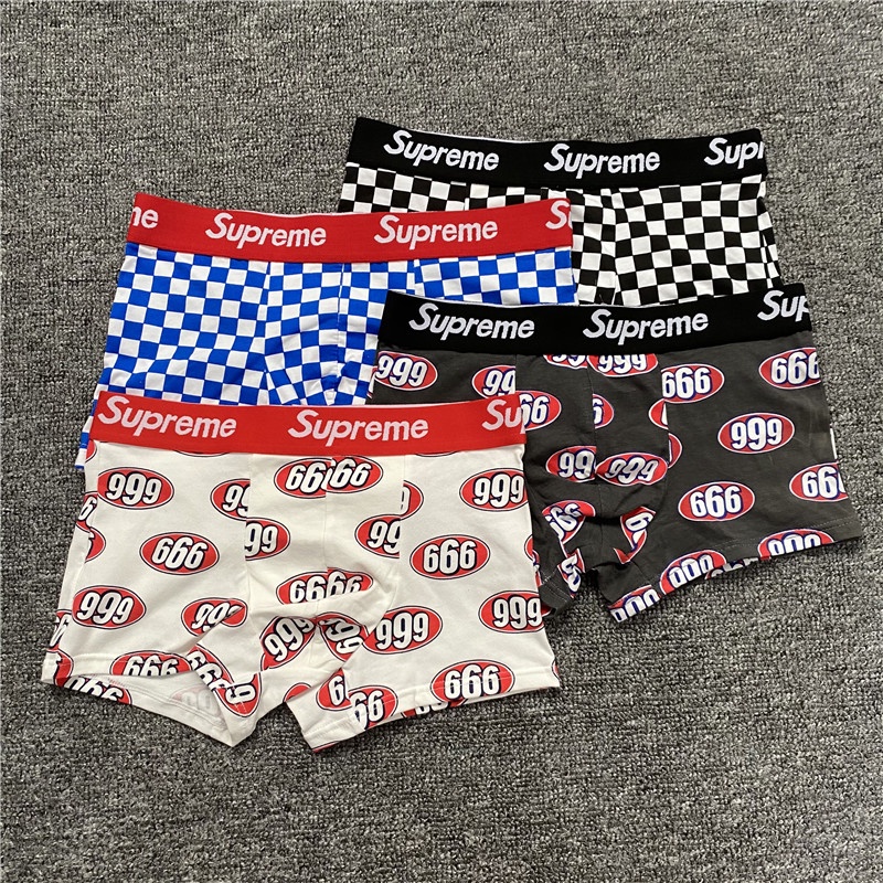 Quần Lót Boxer Vải Cotton Thoáng Khí Cho Nam