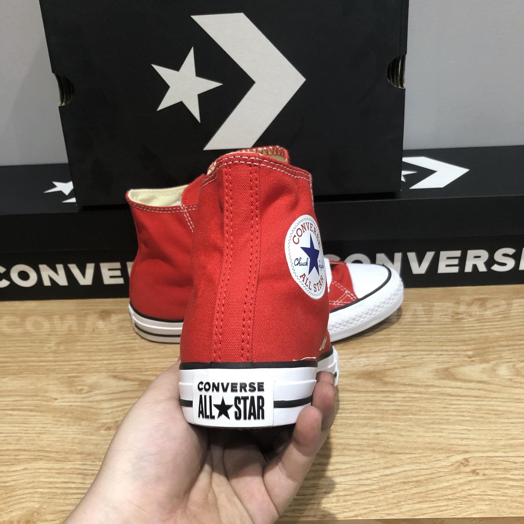 Giày Converse Classic cổ cao đỏ