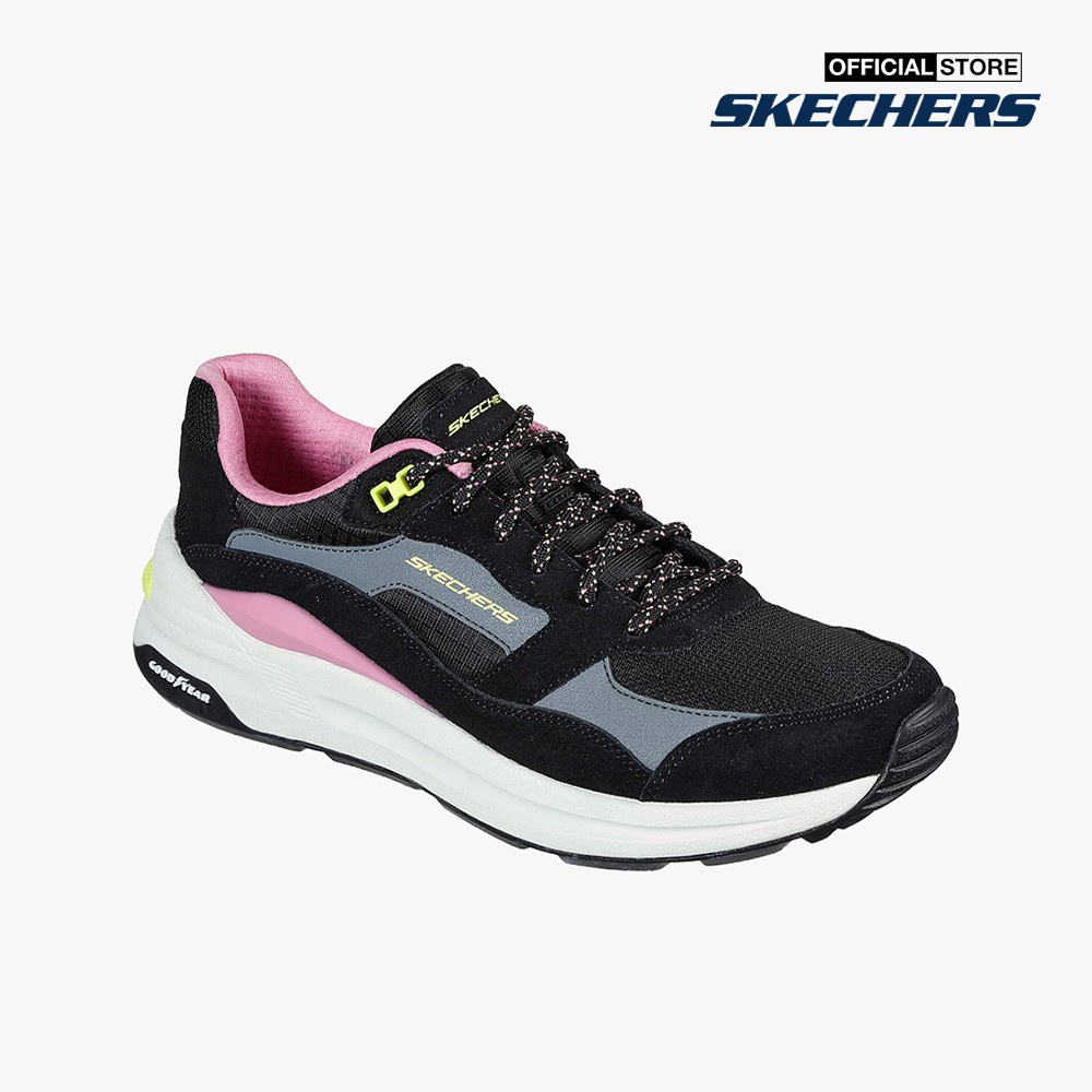 SKECHERS - Giày sneaker nữ thắt dây hiện đại 149626-BKMT