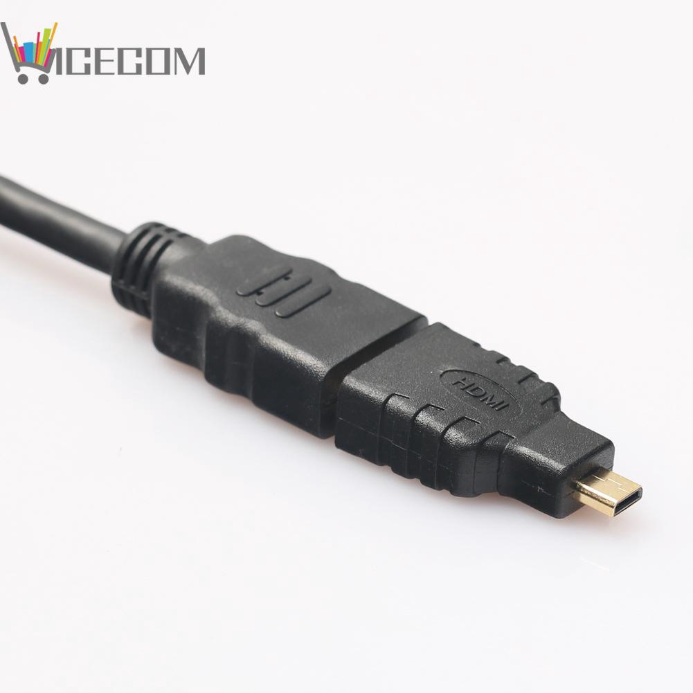 Cáp Chuyển Đổi Tốc Độ Cao 3 Trong 1 Hdmi Sang Mini/Micro Hdmi Cho Pc Tv Ps4