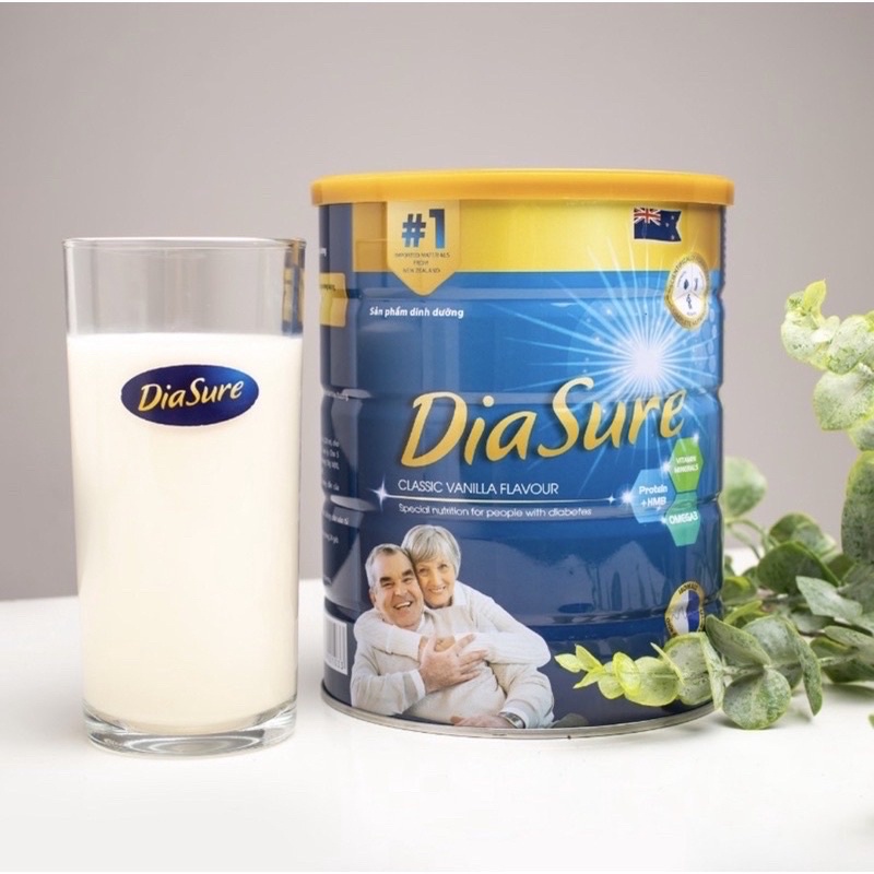 Sữa tiểu đường Diasure 850g- ổn định đường huyết , bổ sung dưỡng chất + quà
