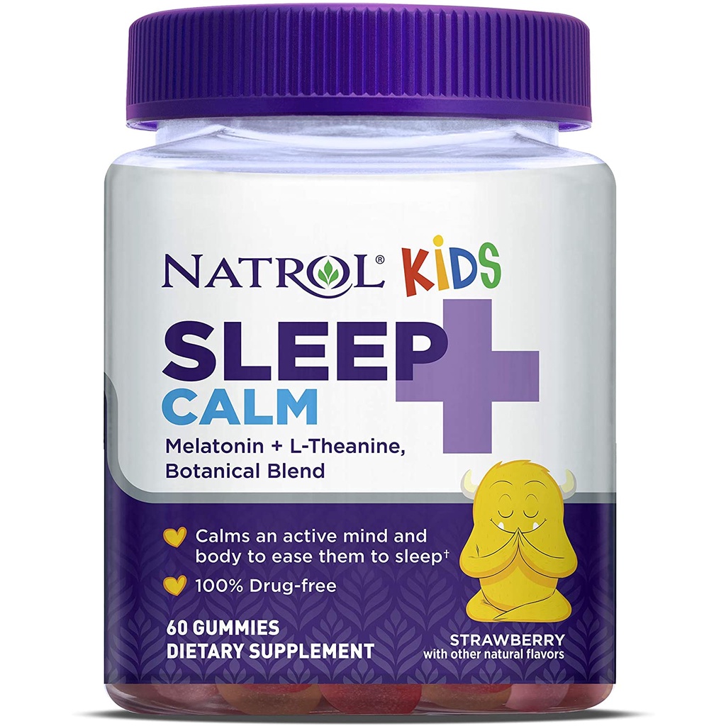 Kẹo dẻo hỗ trợ ngủ ngon cho bé NATROL KIDS CALM