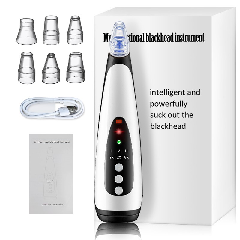 Jinkairui Blackhead Remover Facial Skin Cleanser Acne Vacuum Suction Pore Beauty Tools