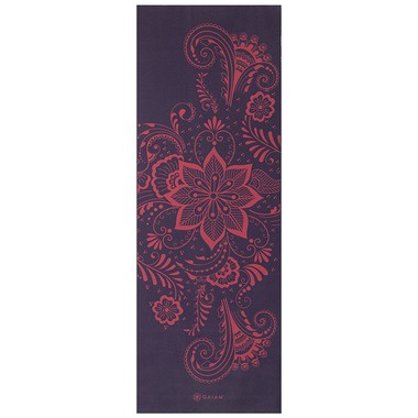 Thảm Yoga Gaiam Mystic Sky/Aubergine Swirl 6mm