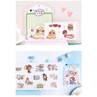 Set 50 hình dán sticker trang trí