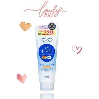Sữa Rửa Mặt Kose Softymo Cleansing Foam Hyaluronic Acid - Tuýp - 220 gram (Tuýp)