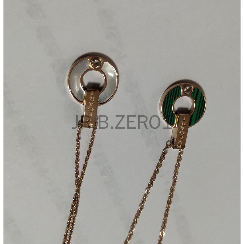 vòng cổ Mạ Vàng Hồng 1821 Mới