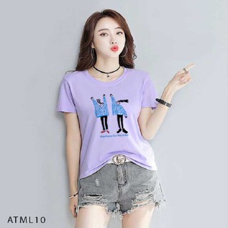 🔥HOT🔥 [ÁO HOT MẪU MỚI] ÁO THUN NỮ CAO CẤP IN HỌA TIẾT NGỘ NGHĨNH SIÊU HOT ĐỦ MÀU ĐỦ SIZE - ATML10 🔥HÀNG SẴN🔥