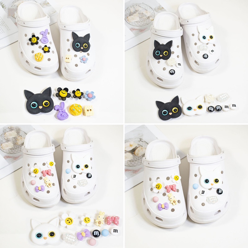 Phụ Kiện Khóa Giày Crocs Jibbitz Hoạt Hình 3D Bằng Nhựa Resin