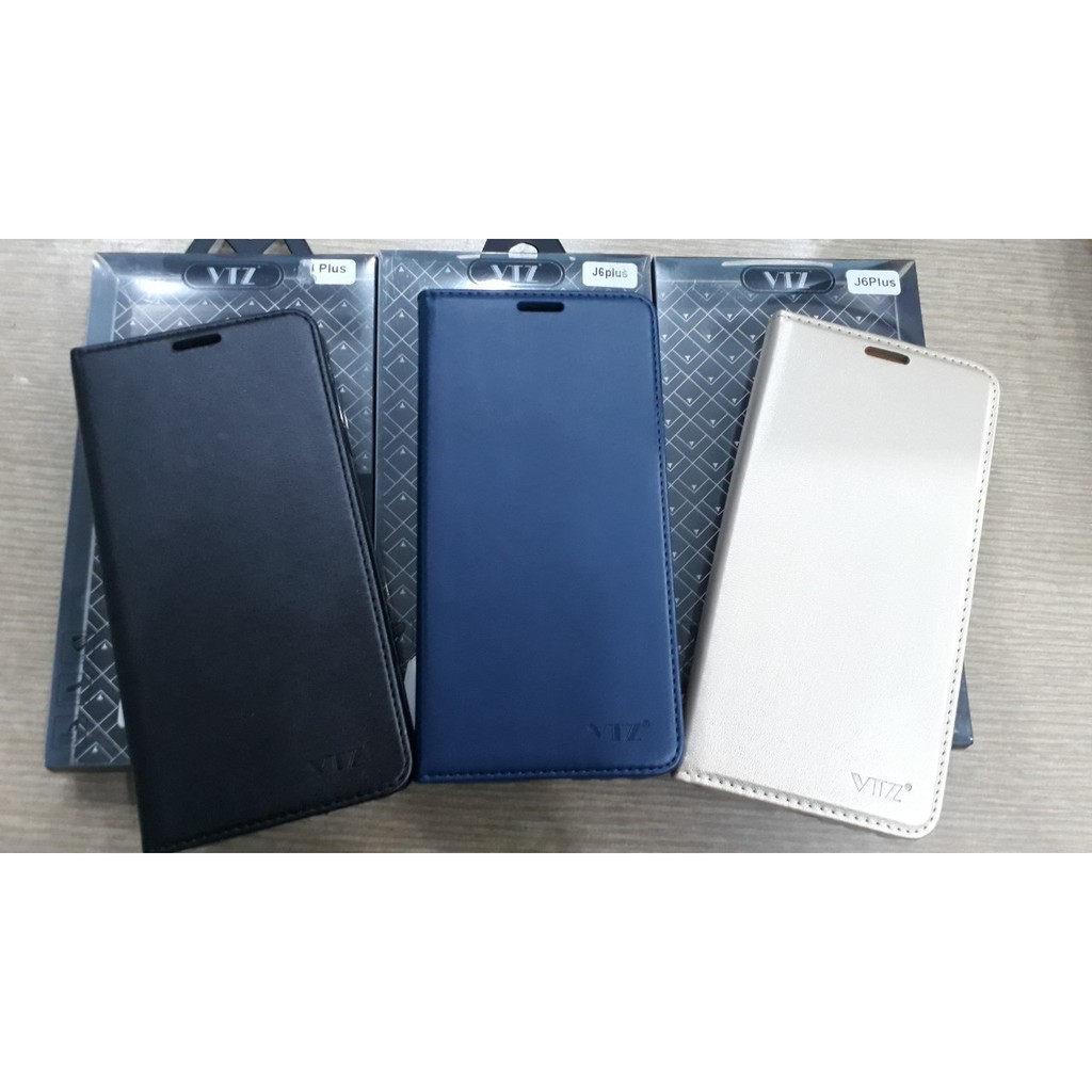 BAO DA SAMSUNG J6 / J6 PLUS j6+ DẠNG VÍ CAO CẤP