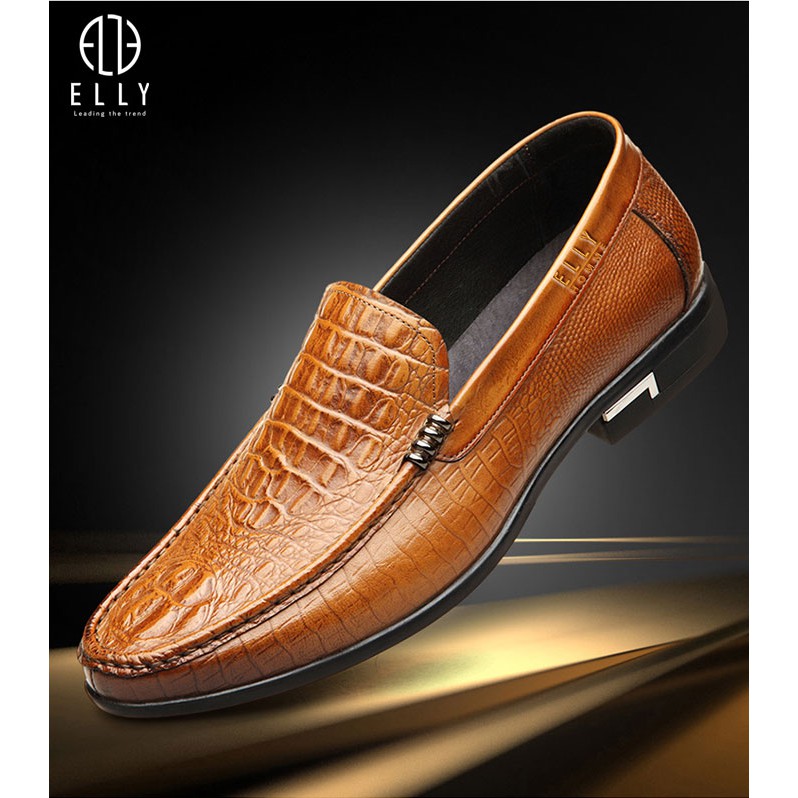 Giày nam da thật ELLY HOMME – EGTM4