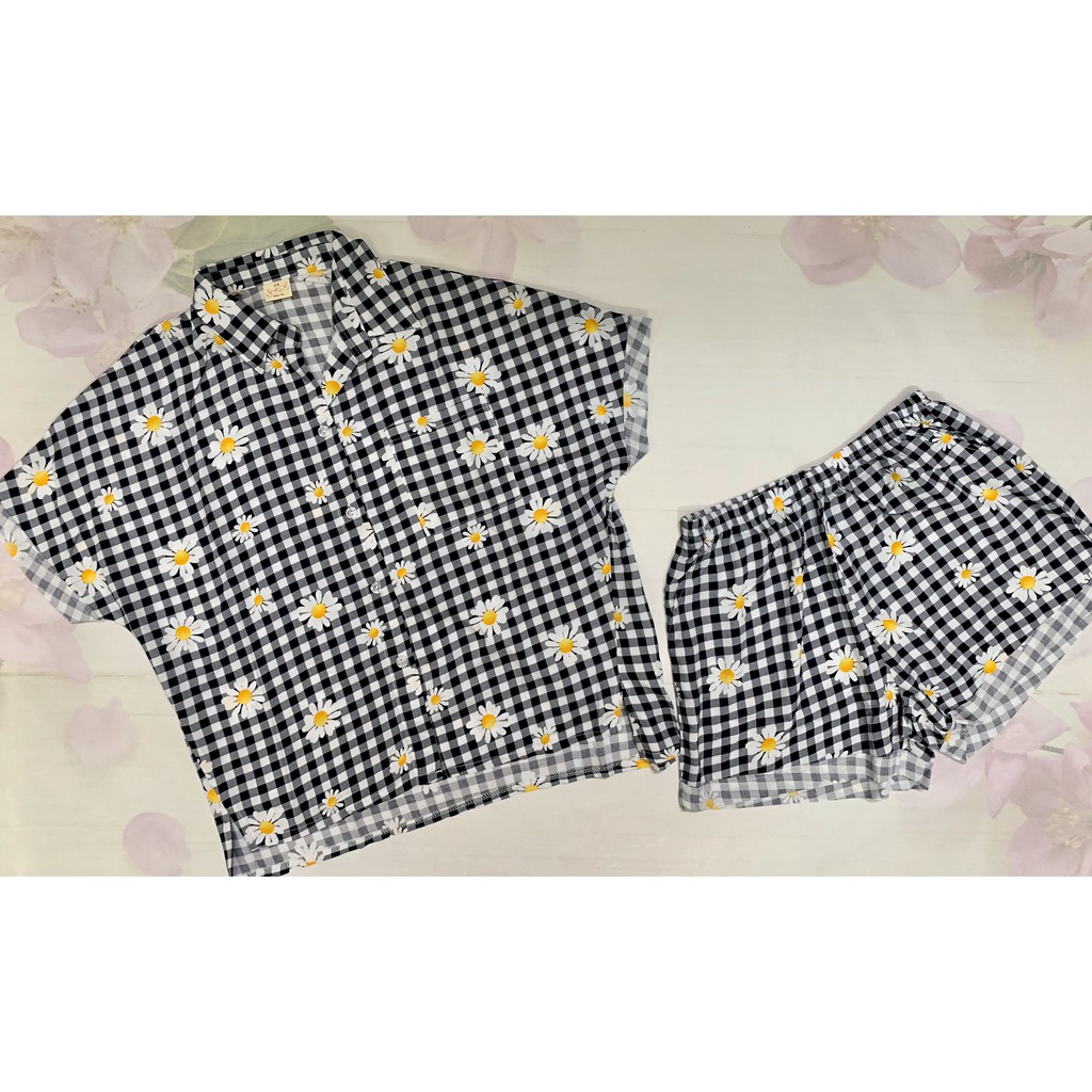 ĐỒ BỘ TOLE HOA CÚC