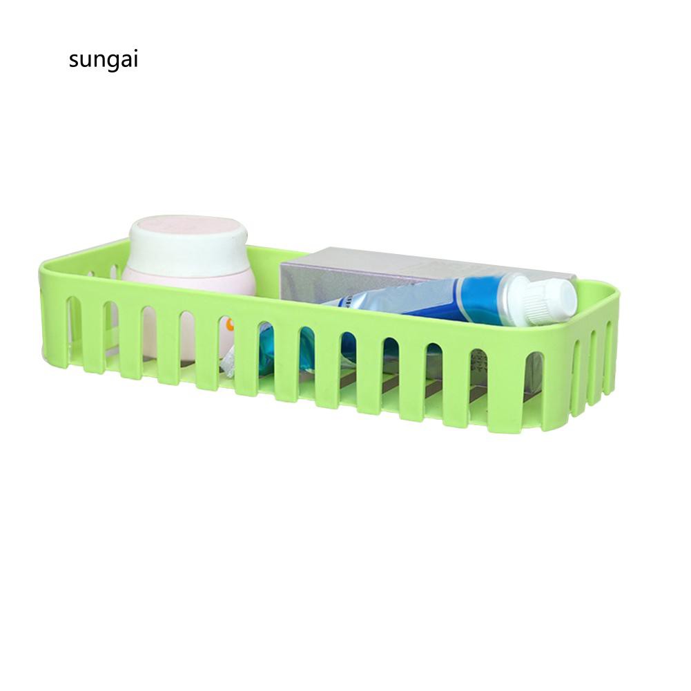 Khay để đồ treo tường đa năng bằng nhựa kích thước 26cm x 11cm x 4.5cm tiện dụng | BigBuy360 - bigbuy360.vn
