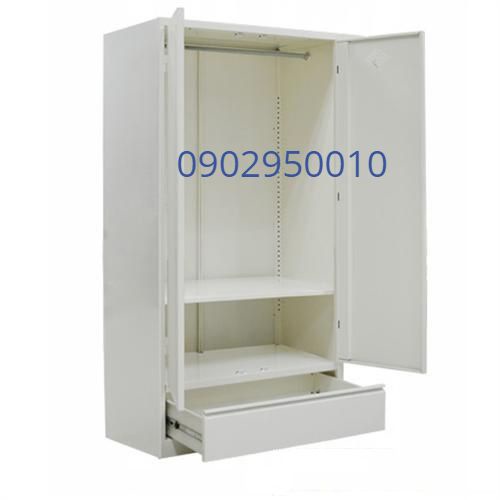Tủ sắt quần áo 2 cánh lắp ráp CA-7A-1K-2