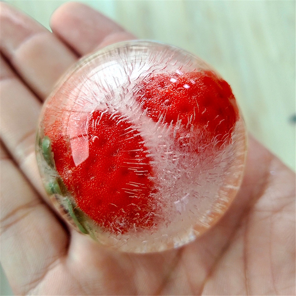 1 Khuôn Làm Đá Bi Tròn Màu Sắc Ngẫu Nhiên Chất Lượng Cao