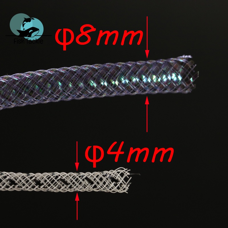 Cuộn Dây Lưới Câu Cá 1M Nhiều Màu Sắc
