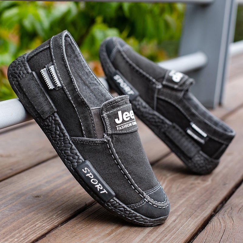 Giày Lười vans Chống Trượt Thoáng Khí Thời Trang Cho Nam