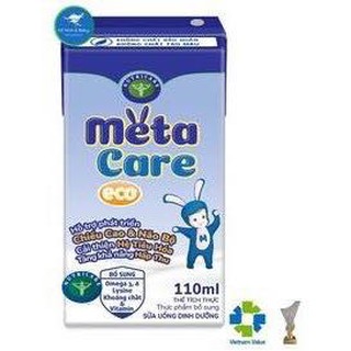 Sữa bột pha sẵn Metacare 110ml (thùng × 48hộp) Date mới nhất