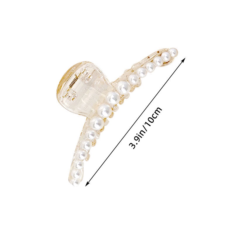 Kẹp Tóc Đính Ngọc Trai Phong Cách Hàn Quốc