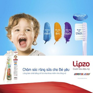 Bàn Chải Đánh Răng Trẻ Em Lipzo Cao Cấp