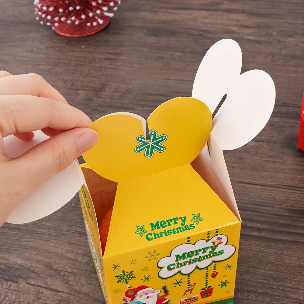 CONOPERY Bộ 5 Túi Giấy Đựng Quà Giáng Sinh Thiết Kế Mới Tiện Lợi Dễ Sử Dụng