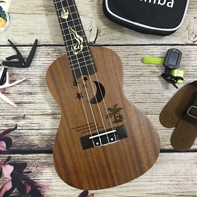 (SIÊU ĐẸP) ĐÀN UKULELE CONCERT CÂY DỪA