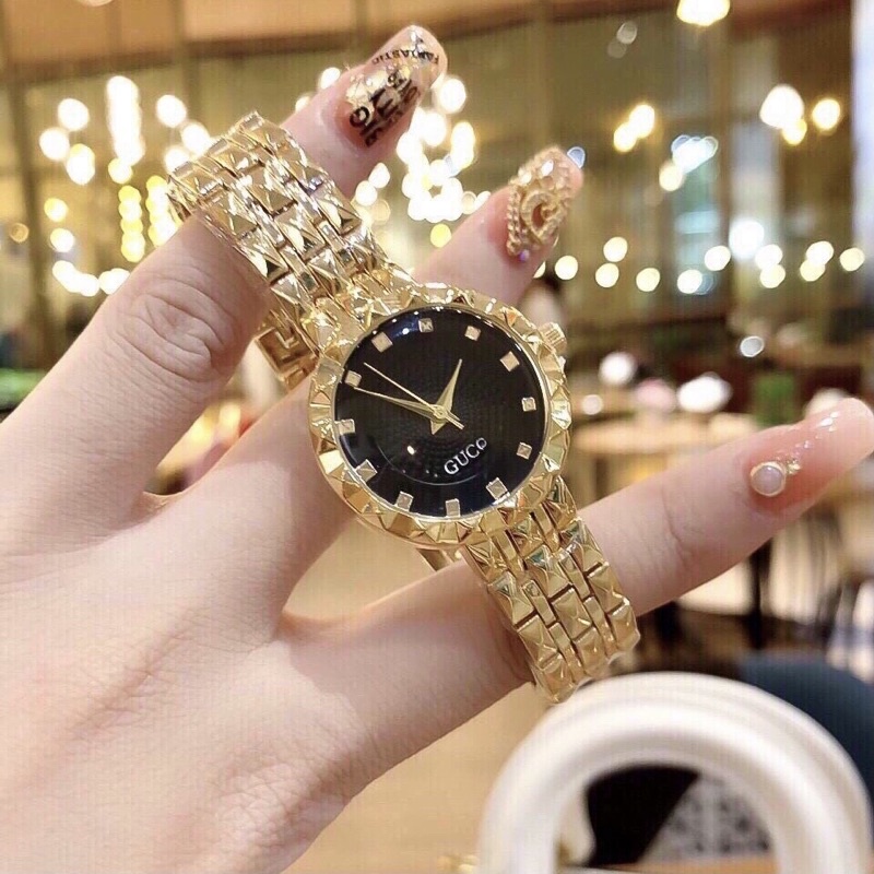Đồng hồ nữ đẹp GC dây thép không gỉ, bảo hành 6 tháng - dongho.gucci