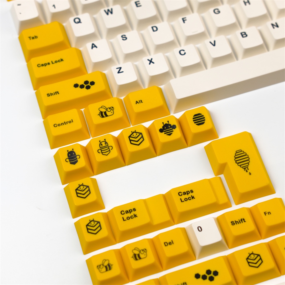 GMK ong keycaps, 124 phím keycaps Cherry Profile DYE-SUB Cá nhân hóa GMK Keycaps cho bàn phím cơ