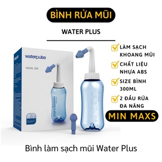 Bình Rửa Mũi - Bình Làm Sạch Mũi Water Plus 2 Đầu Rửa Cho Người Lớn Và Trẻ Em 6332 [MINMAXS]