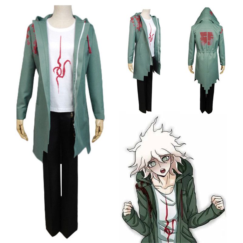 Trang phục hóa trang nhân vật Komaeda Nagito hoạt hình Super Danganronpa 2 tùy chọn