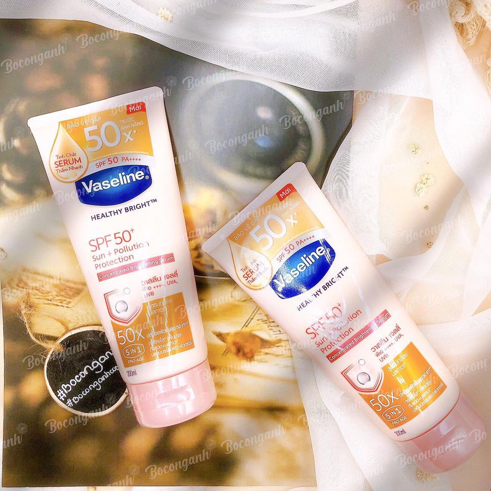 SERUM DƯỠNG TRẮNG DA VASELINE