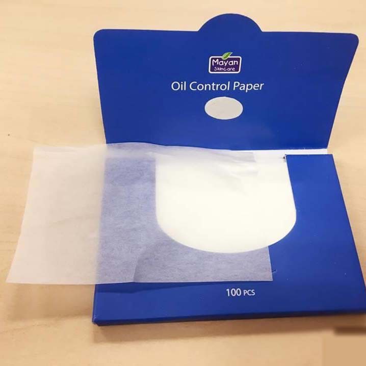 Giấy thấm dầu Mayan Oil Control Paper Loại bỏ dầu và khói bụi gói 70-200 tờ