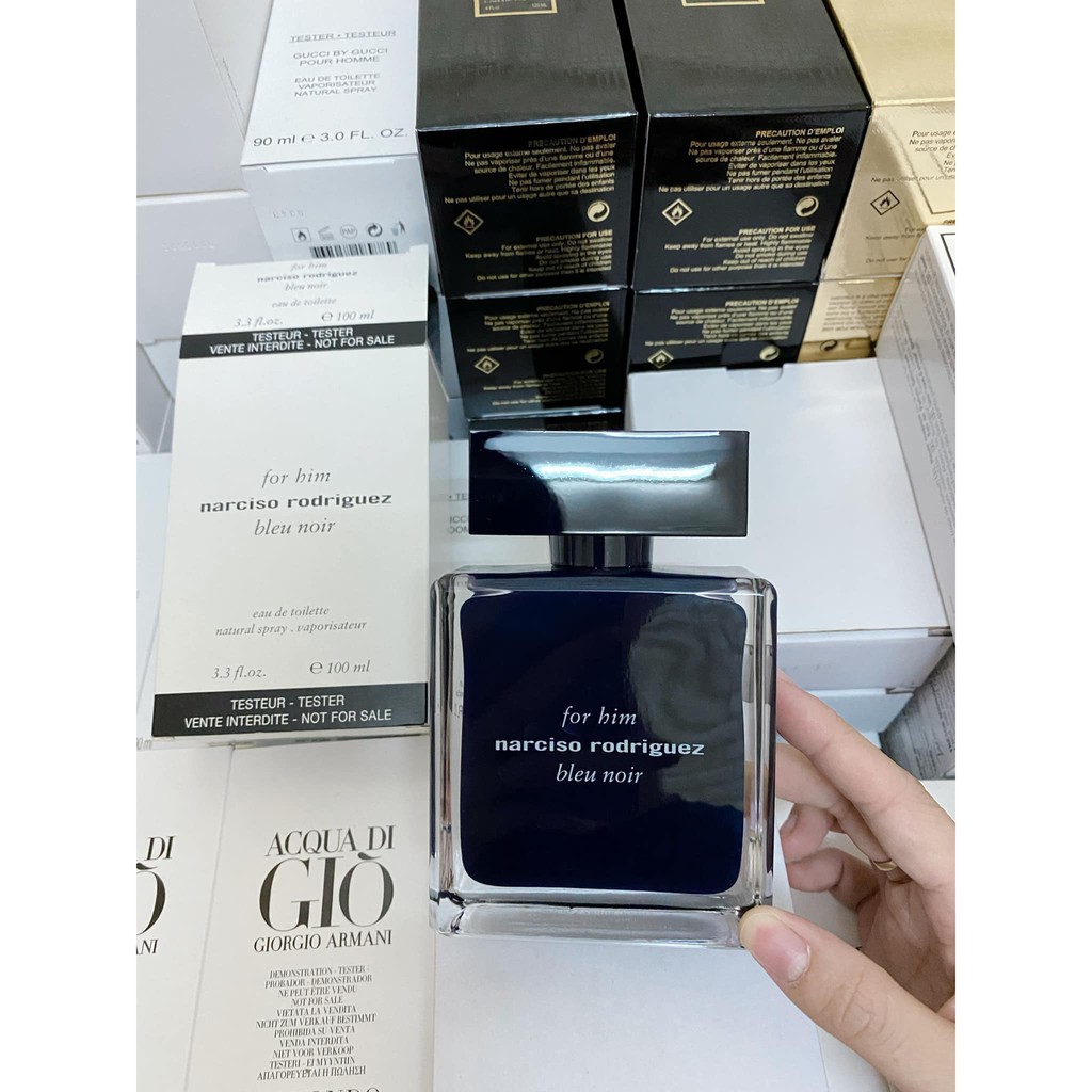 Nước hoa Tester Narciso Rodriguez Bleu Noir for Him EDT 100ml