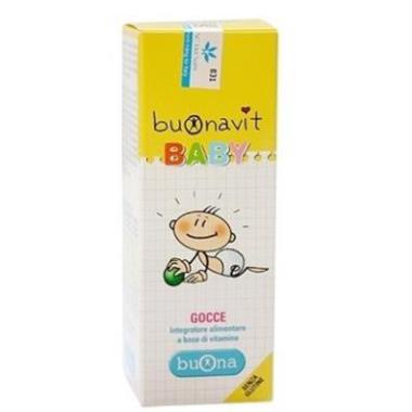 Buonavit Baby giảm biếng ăn, tăng đề kháng Vitamin tổng hợp nhỏ giọt Ý lọ 20ml