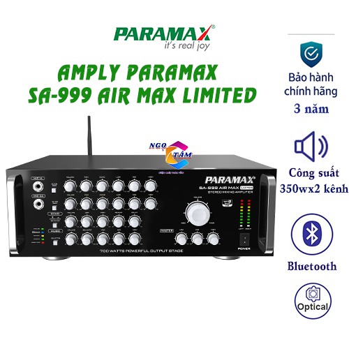 Amply Paramax SA-999 AIR MAX LIMITED NEW - Hàng Chính Hãng