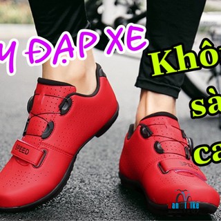 Giày đạp xe không cá không can khóa vặn thiết kế độc đáo hãng speed