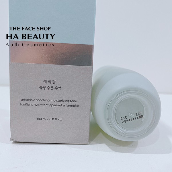 Nước hoa hồng dưỡng ẩm dịu da chống oxy hóa The Face Shop Hà Beauty Yehwadam Artemisia Soothing Moisturizing Toner 180ml