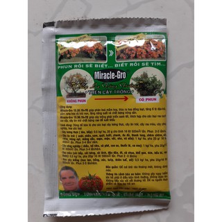 Phân bón lá Miracle - Gro