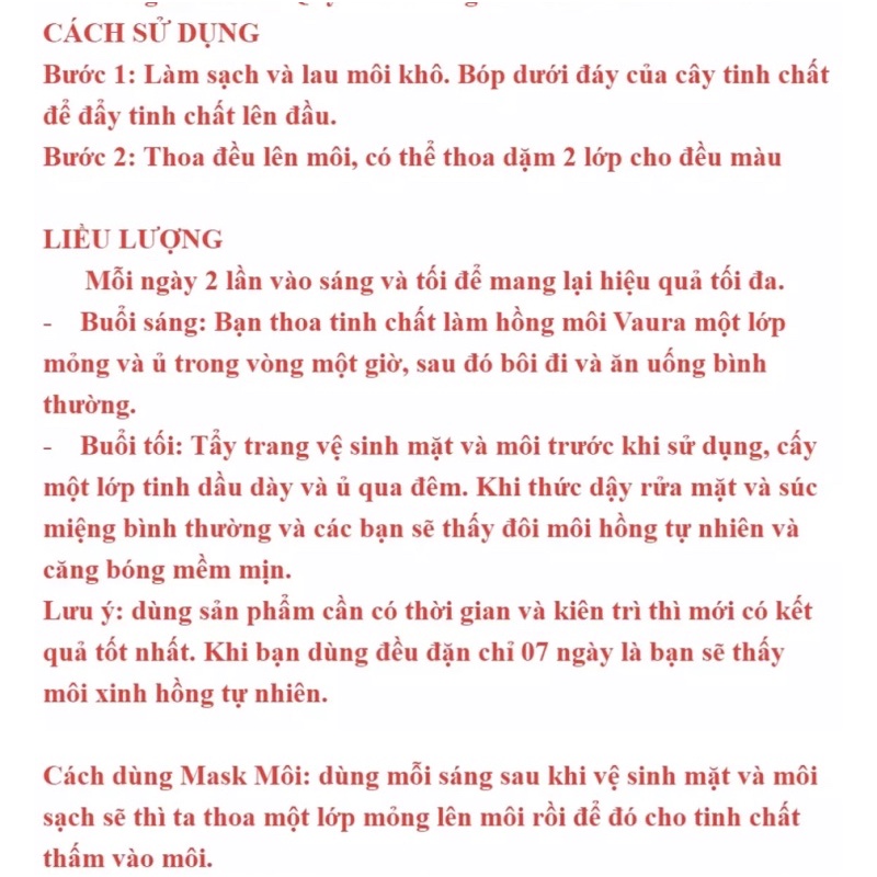 CẤY MÔI VẨU Sau khi ủ bạn cảm thấy đôi môi hồng tự nhiên & căng bóng mềm mịn. Không đau rát hay bong tróc. | BigBuy360 - bigbuy360.vn