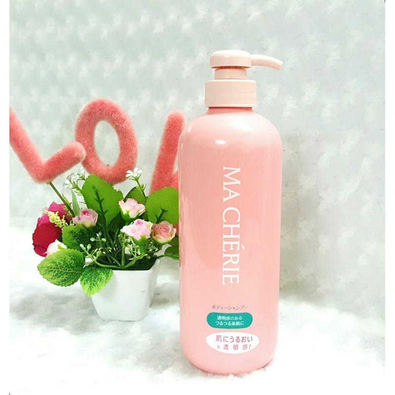 Sữa tắm sáng mịn da Shiseido Ma Chérie 600ml