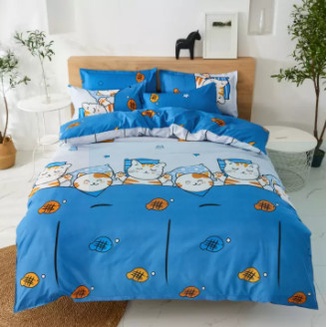 Bộ Ga gối 80x1m91 ga 2 vỏ gốiCotton Poly