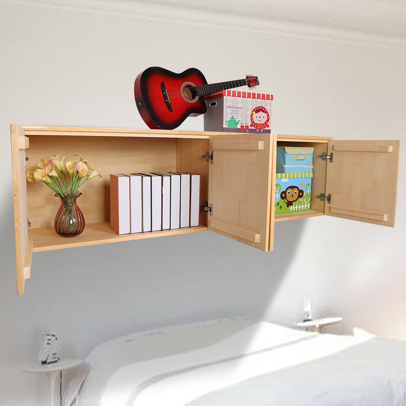 Tủ âm tường nhà bếp bằng gỗ đặc quần áo đơn giản trên cùng hiện đại đựng đồ tùy chỉnh tiết kiệm | BigBuy360 - bigbuy360.vn