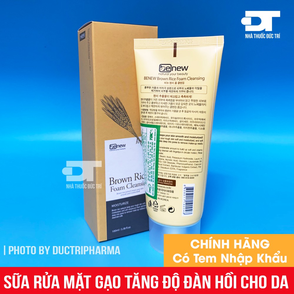 [CHÍNH HÃNG] Sữa rửa mặt BENEW Đủ Màu 100ml